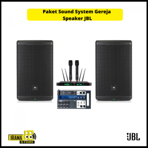 Paket Sound System Gereja Speaker JBL - 2 Speaker